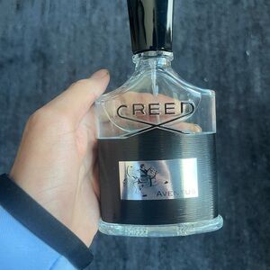 Creed Aventus Cologne Bottle - Black and Silver